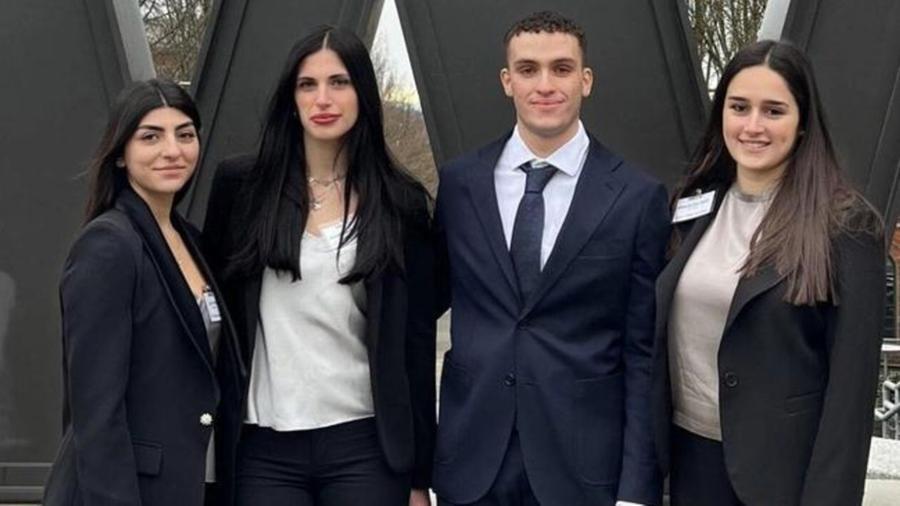 
	Da sinistra, Sara Floridia, Benedetta Bonato, Pietro Bagnoli e Alessandra Geri

