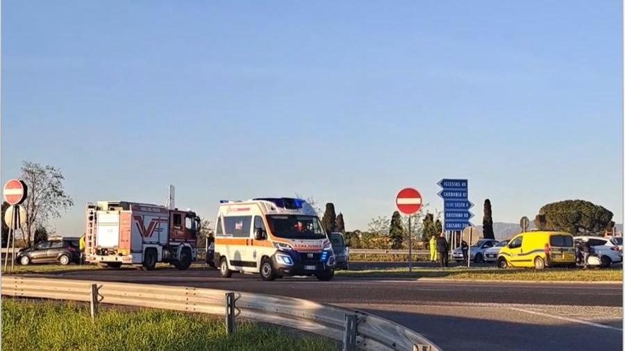 Scontro tra auto a Elmas: cinque donne trasportate in ospedale