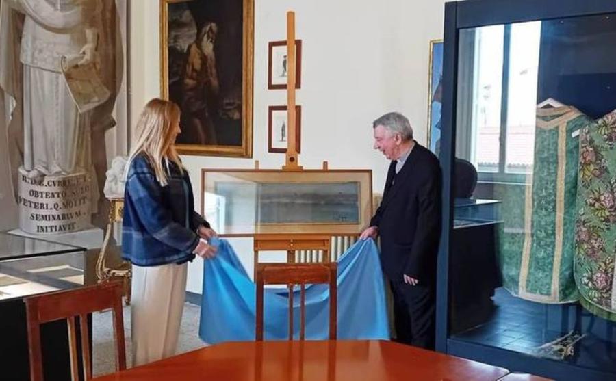 Museo Diocesano di Livorno, nuove opere e appello alla pace del vescovo Giusti