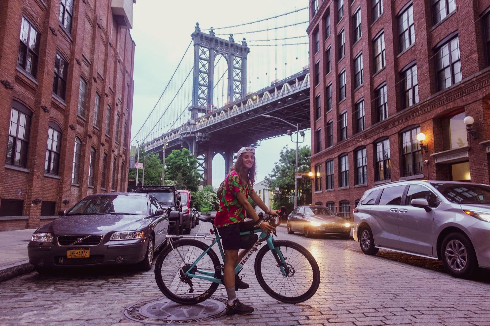 Codigoro, Giulia, racconta i suoi 8mila chilometri in bicicletta fino a Chicago