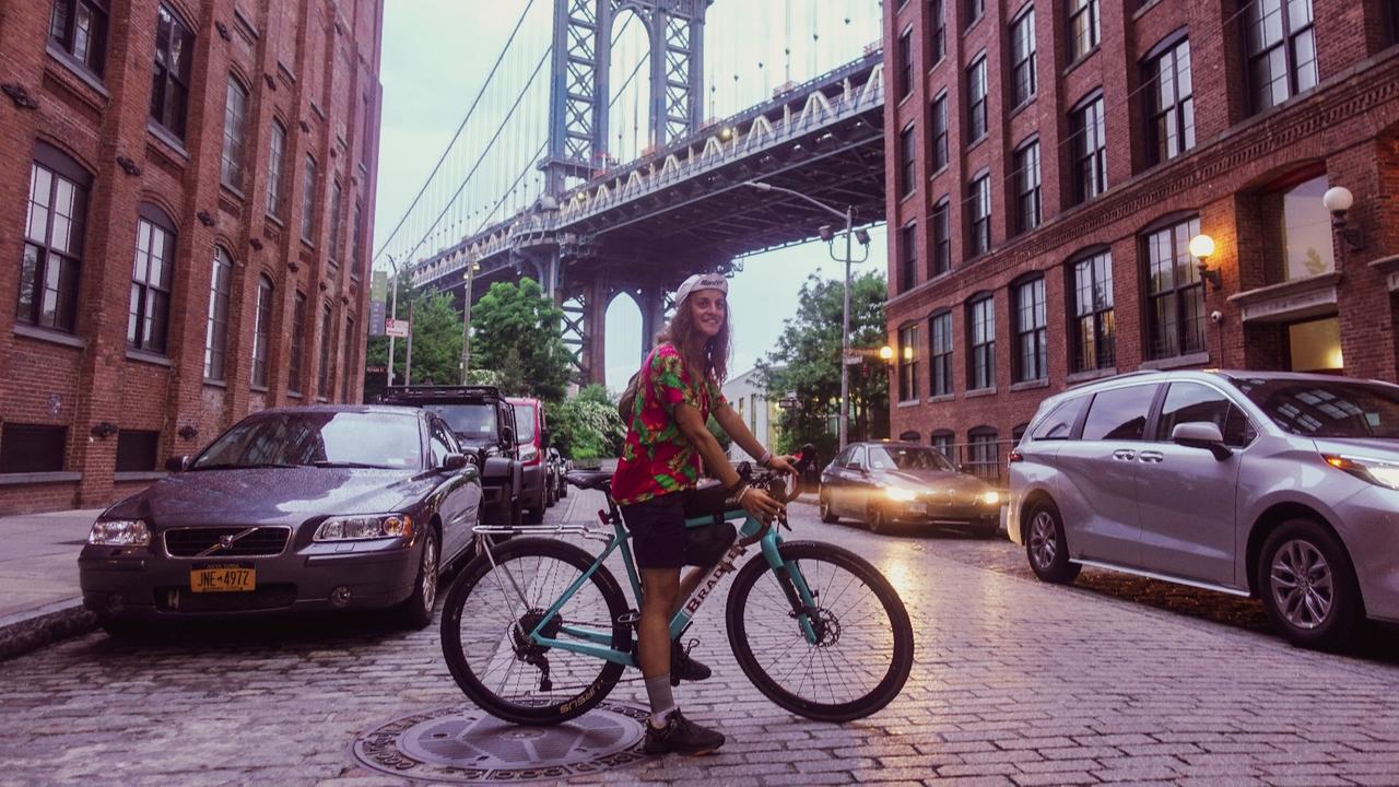 Codigoro, Giulia, racconta i suoi 8mila chilometri in bicicletta fino a Chicago