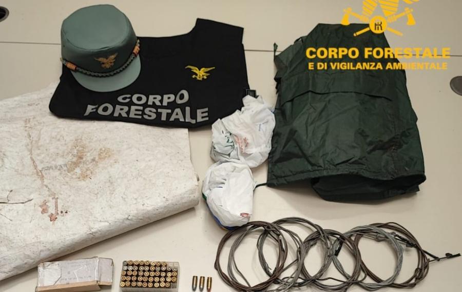 Operazione antibracconaggio nel sud Sardegna: cinghiale ucciso con l’arpione di un fucile subacqueo