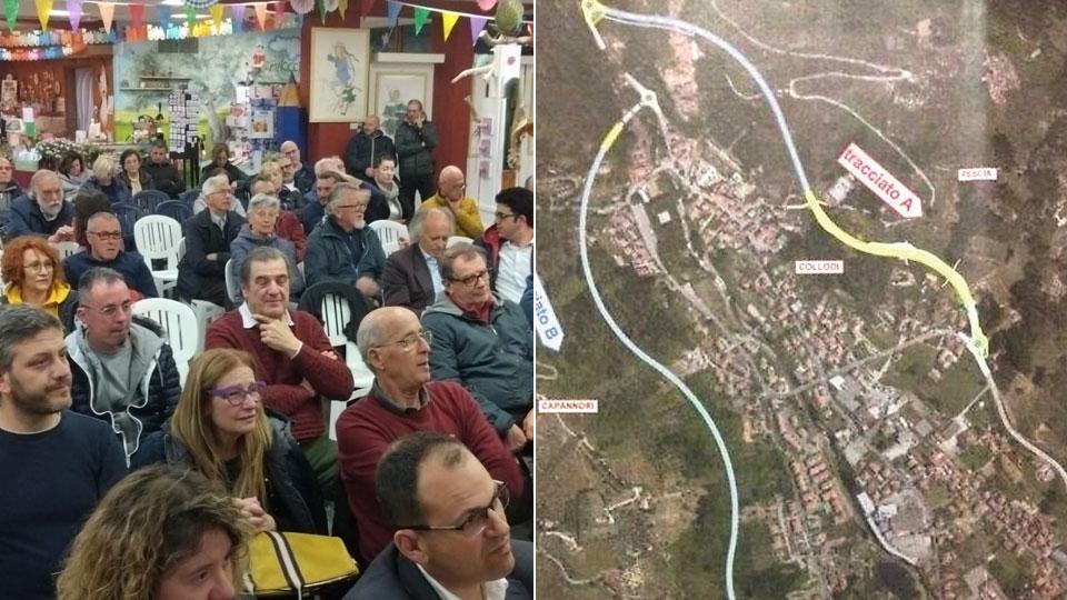 Collodi, un tunnel di seicento metri sotto l’abitato per deviare il traffico dei camion
