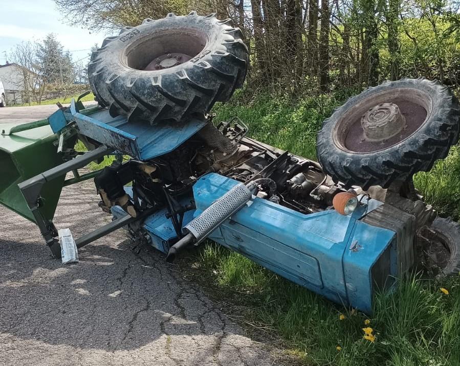 Travolto dal trattore, ferito un 31enne