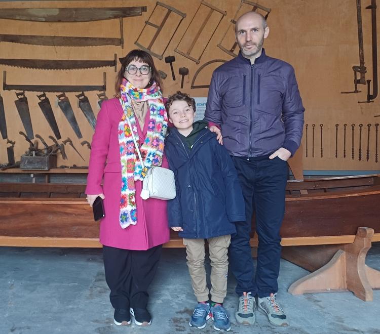 Ritorna dal Galles per visitare il Museo del Po dedicato a nonno e zii