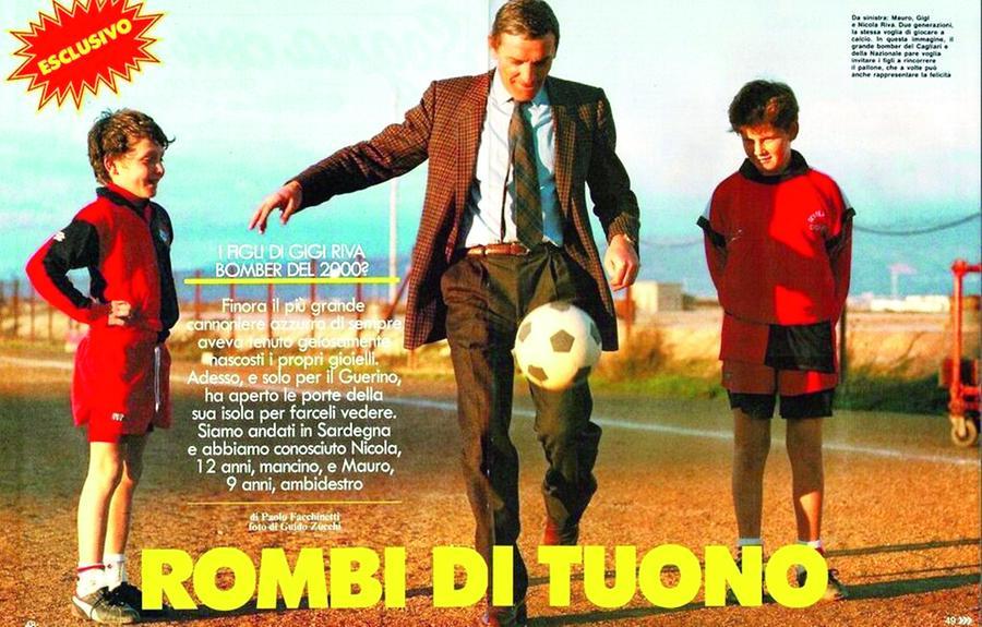 «Vi racconto mio padre Gigi Riva, per tutti era un mito, per noi il nostro papà speciale» – Intervista esclusiva con il figlio Nicola