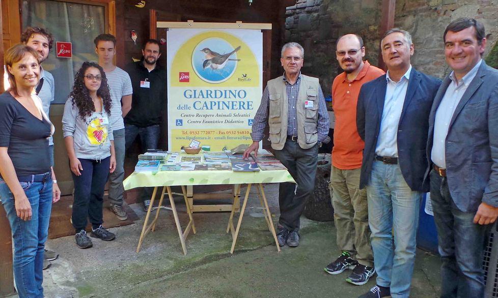 I consiglieri comunali visitano la Lipu
