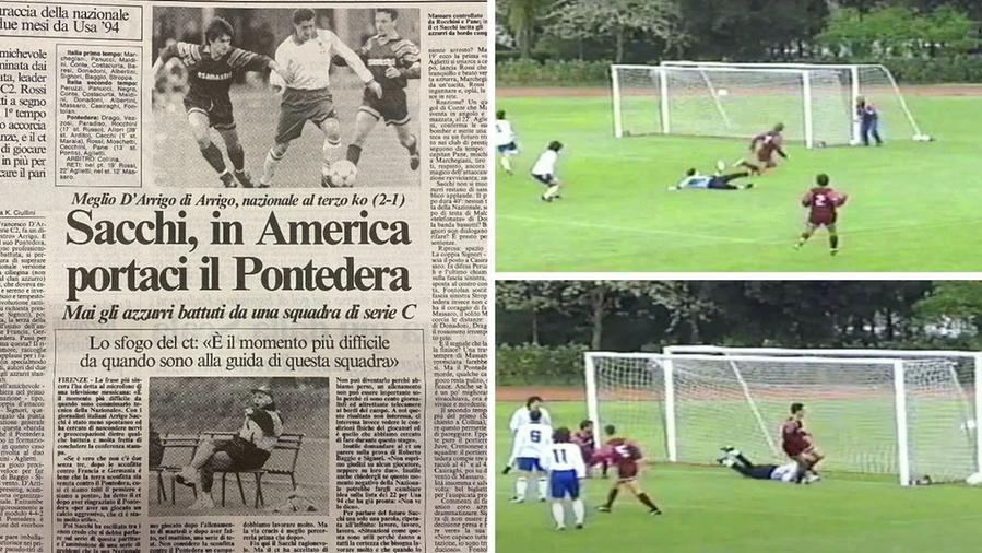 Pontedera-Italia 2-1, 30 anni fa l’impresa più clamorosa del nostro calcio
