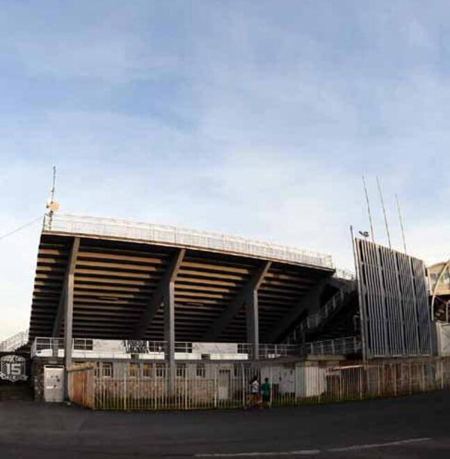Una veduta dello stadio