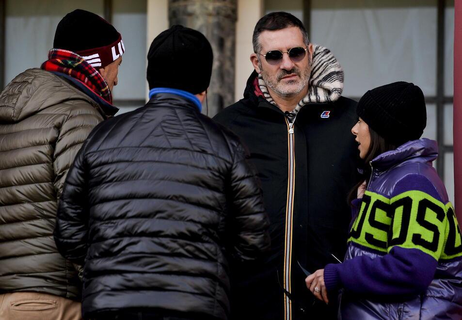 Cristiano Lucarelli, 48 anni, giocatore e poi tecnico del Livorno
