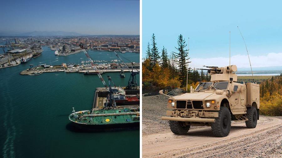 
	Il porto di Livorno e un M-Atv

