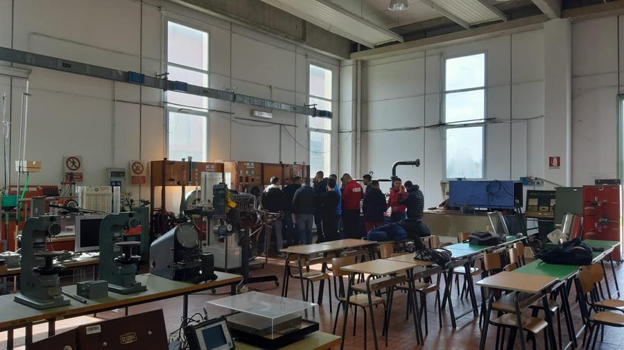 
	Una delle aule dell'Istituto Tecnico Industriale Othoca di Oristano

