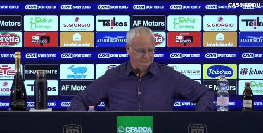 Cagliari, Claudio Ranieri: «Contro l’Atalanta un match complicato»