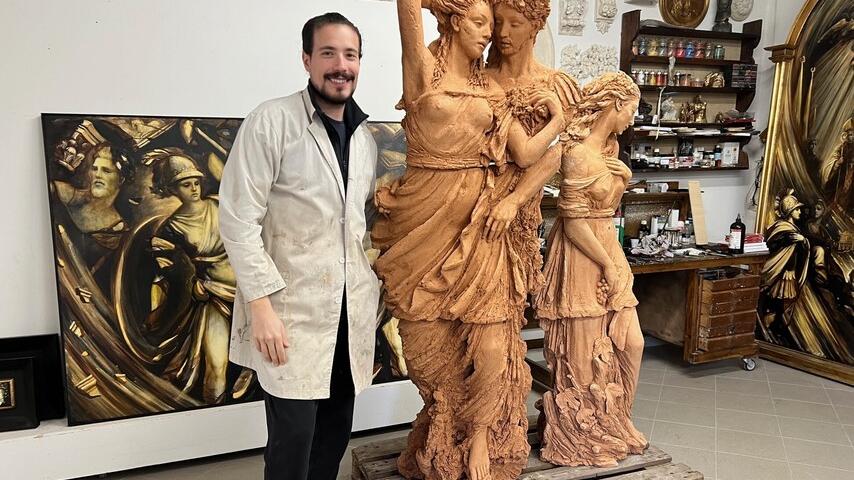 L’arte senza tempo di Jacopo Scassellati conquista Francia e Stati Uniti