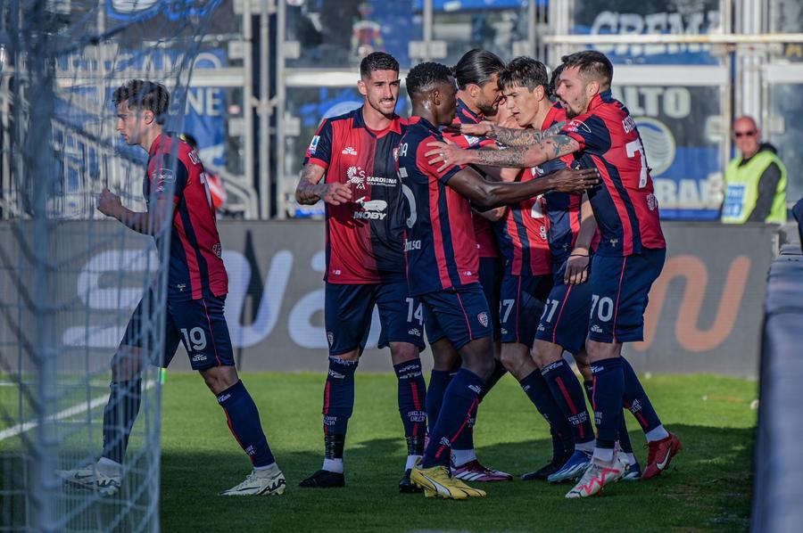 Impresa del Cagliari, battuta l’Atalanta grazie a un gol di Viola nel finale