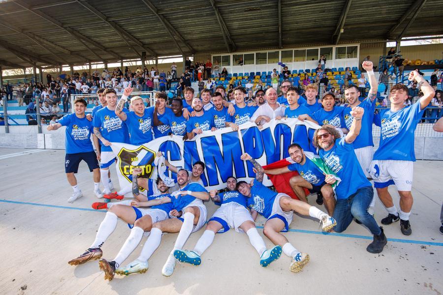 Finisce la partita, inizia la festa: centese promossa