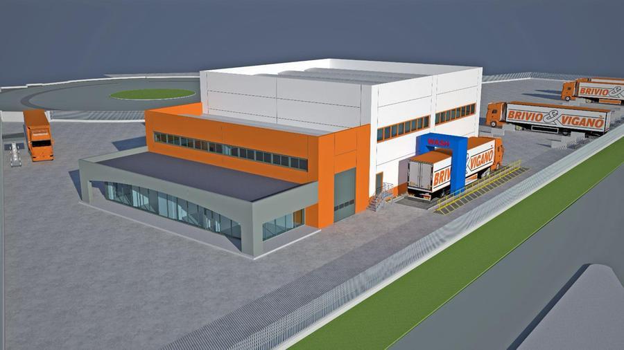 
	Un rendering del progetto

