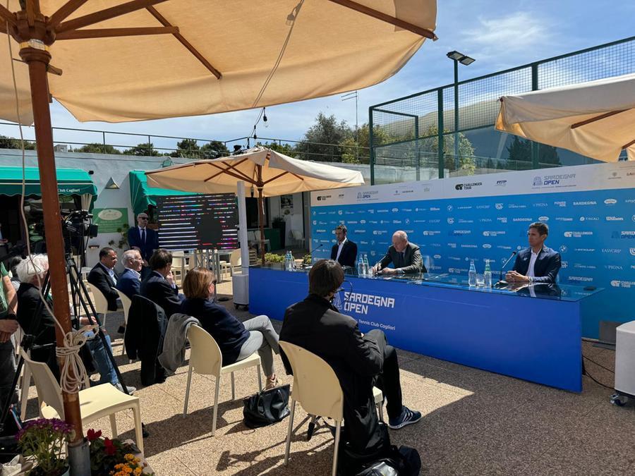 Presentato a Cagliari il Challenger 175 “Sardegna Open” di tennis