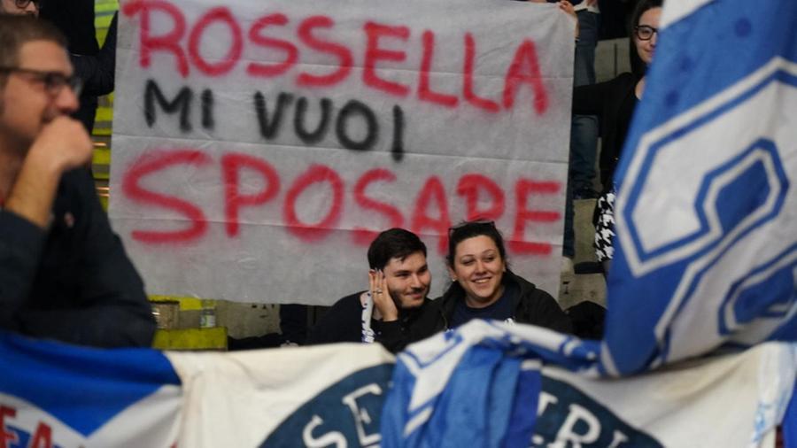 Eduardo e Rossella in curva