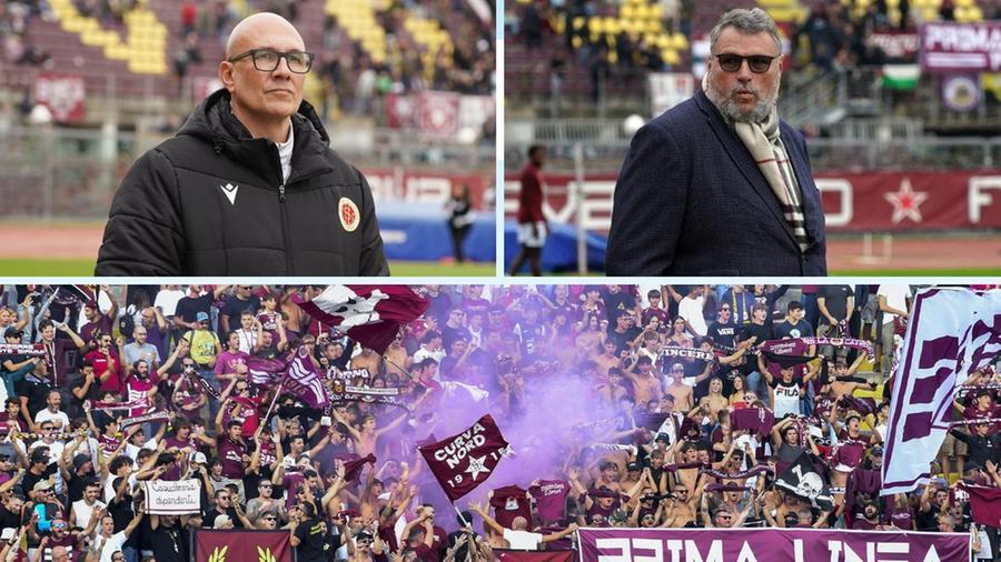 
	In alto Fossati ed Esciua; sotto la Curva Nord

