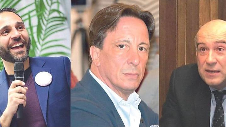 Elezioni a Sassari, la corsa dei tre outsider: Manuel Pirino, Giuseppe Palopoli e Tore Piana