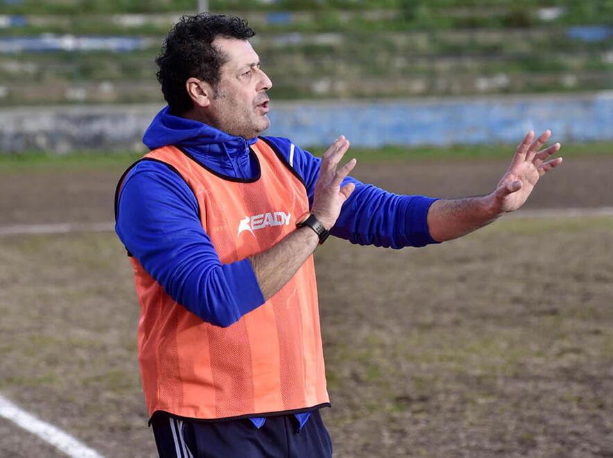 Il tecnico dell’Atletico Piombino Riccardo Venturi