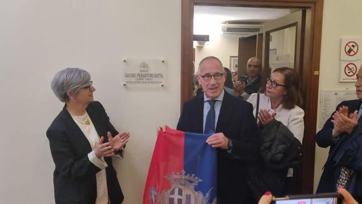 Sassari, intitolata a Gavino Perantoni Satta una sala della biblioteca