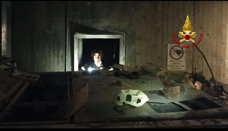 
	Le ricerche dei vigili del fuoco

