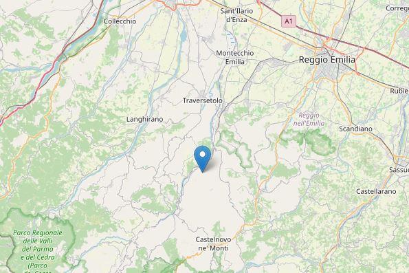 Terremoto, scossa di magnitudo 3 a Vetto