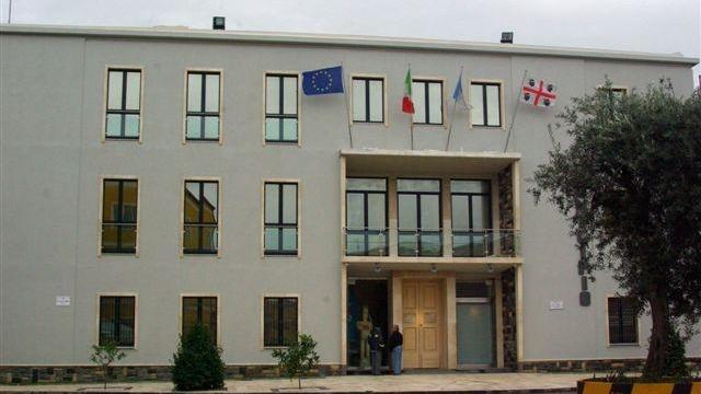 Il municipio di Cabras