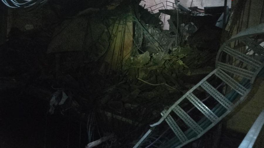 
	Il luogo della tragedia nella centrale di Bargi

