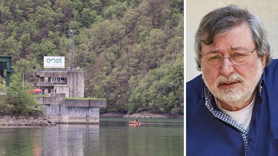 
	La centrale in cui c'&egrave; stata l'esplosione e Francesco Guccini

