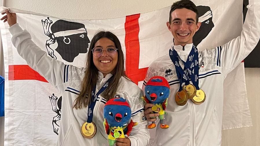 <strong>Chiara Masia</strong> e <strong>Federico Cabizza</strong> medaglie d'oro ai Global Games