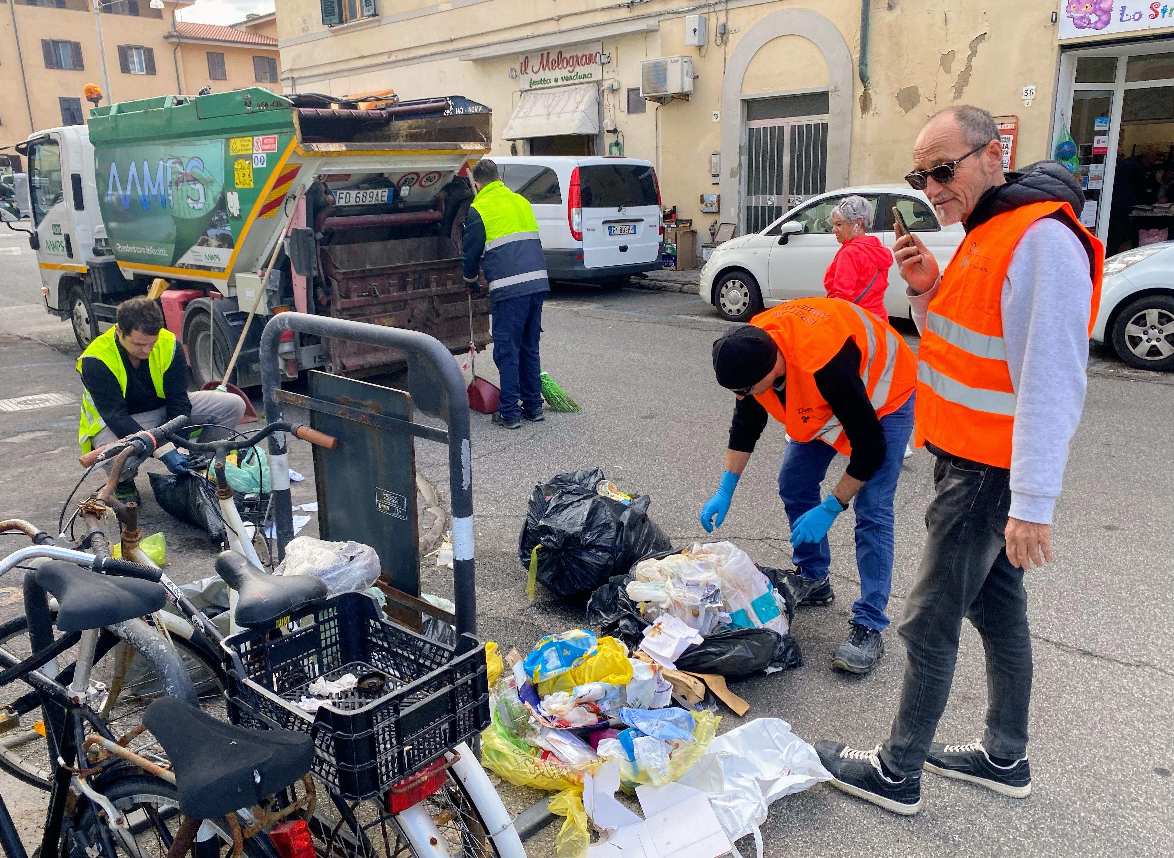 I rifiuti abbandonati