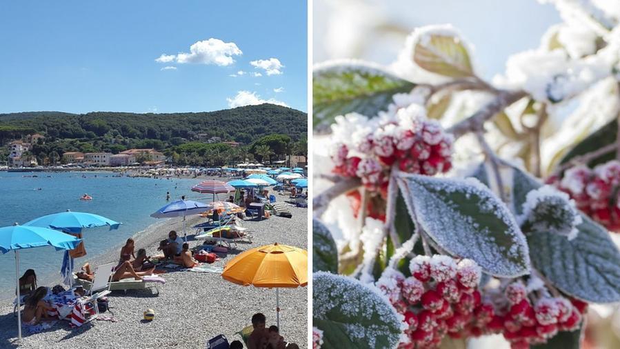 Meteo in Toscana, tre giorni di grande caldo poi il crollo delle temperature: «A rischio le piante in fiore»