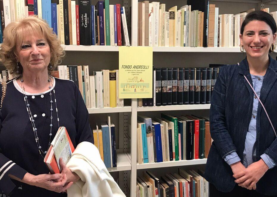 Mirandola, più di 4mila libri per la biblioteca. L’eredità del prof. Andreolli<br type="_moz" />

