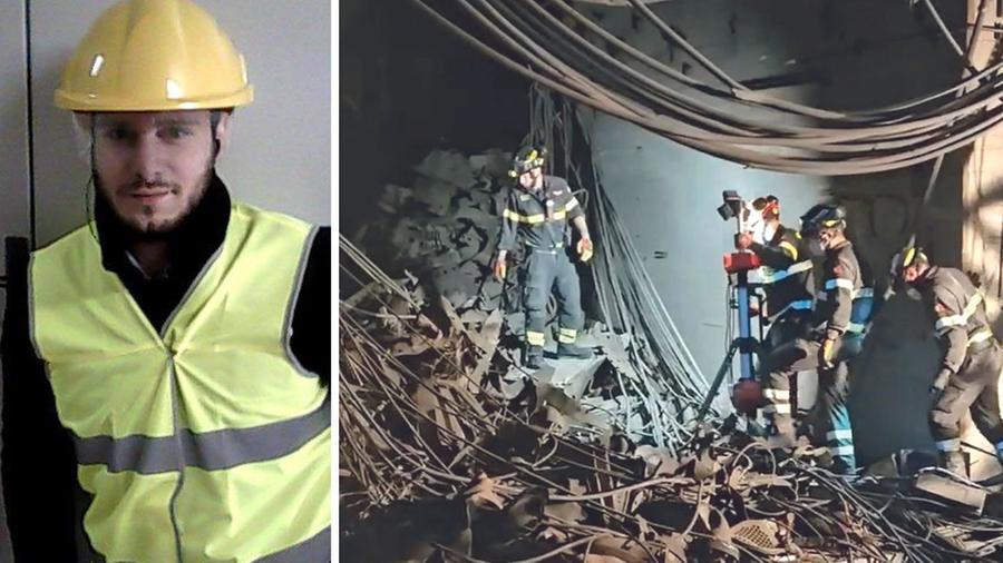 
	Alessandro D'Andrea e le ricerche dei vigili del fuoco nella centrale

