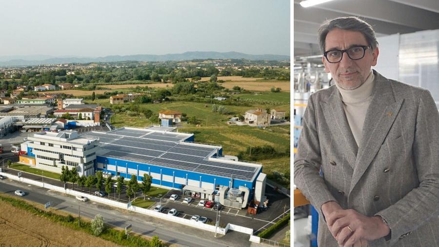 
	La sede della Tre Zeta a San Miniato e&nbsp;l&rsquo;ad Fabrizio Mecheri

