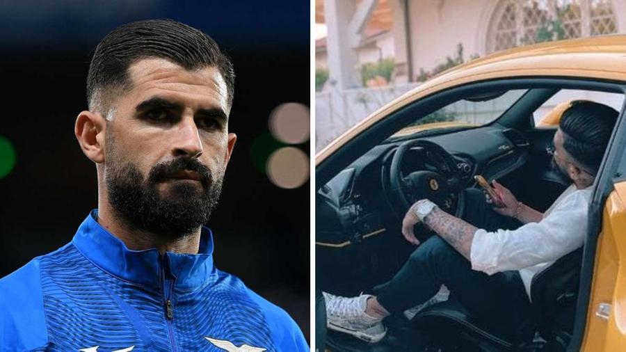 
	Hysaj e il calciatore sulla Ferrari

