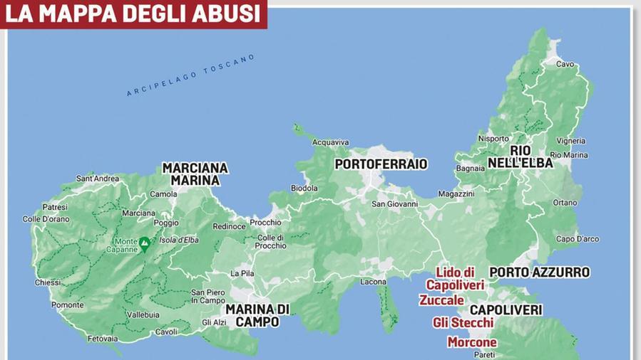 Elba, edilizia fuorilegge: i nomi nell'inchiesta della finanza, tra tangenti, permessi e sette villette sequestrate