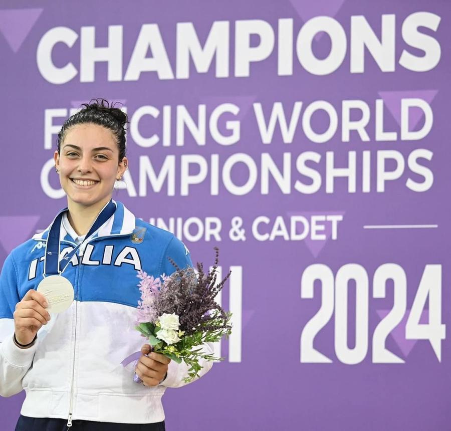 Scherma: Irene Bertini d’argento ai mondiali Cadetti e Giovani. Bronzo per Pinna