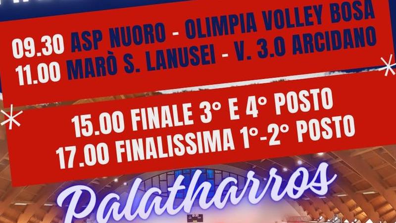 La locandina delle finali territoriali U16 femminile di volley