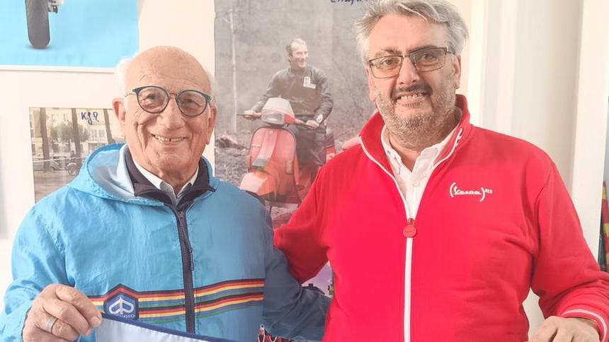 Gianfranco Gemmi con Eugenio Leone
