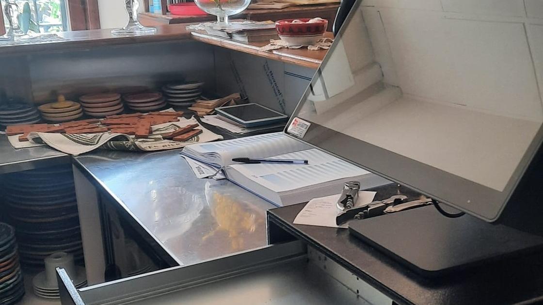 I segni del passaggio dei ladri