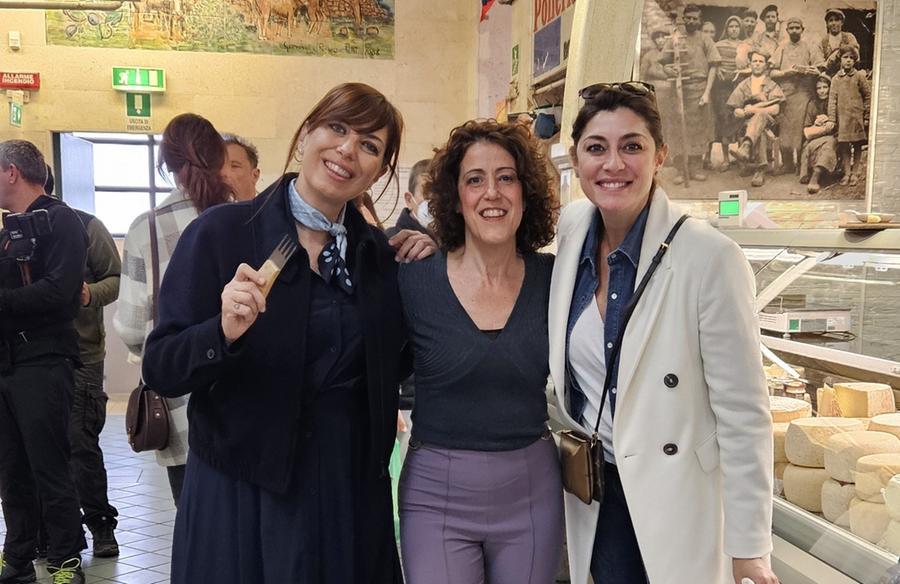 
	Monica Caradonna, Marina Garau e Elisa Isoardi

