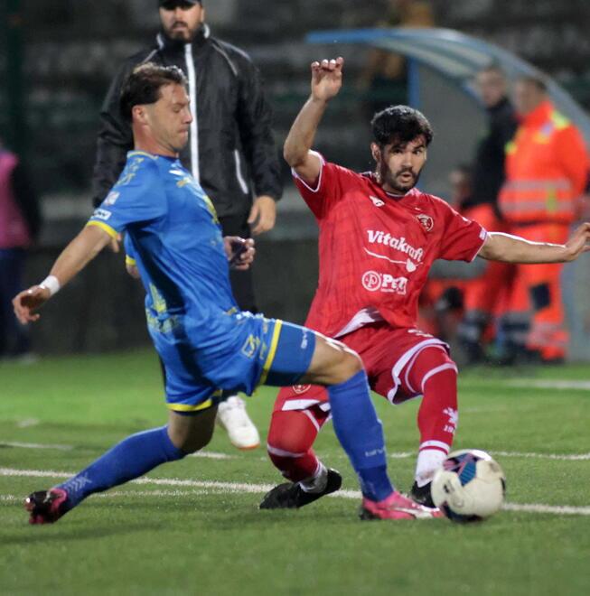 Un’azione degli azzurri durante il campionato (foto Massimo Matelli)