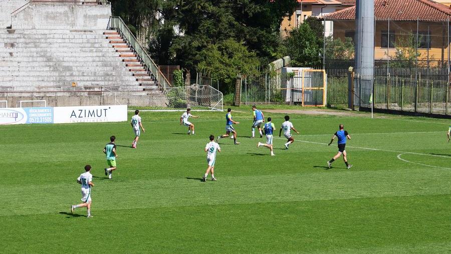 
	Il San Giuliano City ha improvvisato una partitella (foto Paolo Nucci)

