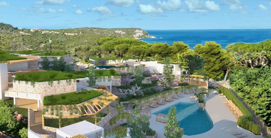 
	Il rendering del nuovo resort

