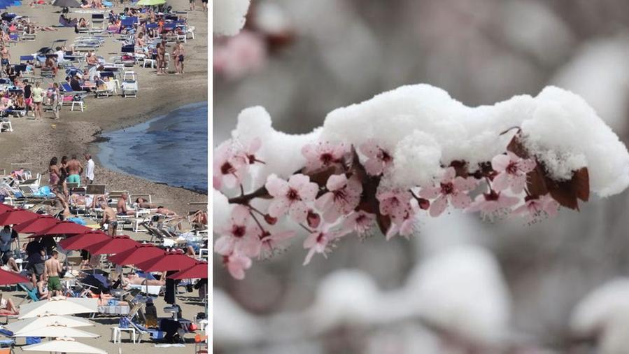 Meteo in Toscana, dal mare al freddo: torna la neve a bassa quota, rischi per l’agricoltura, la previsione