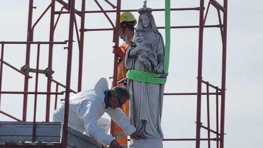 Capannori, la Madonnina scompare per far posto alle rotatorie